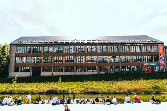 Campus de Ham in Mechelen van Thomas More aan de Dijle